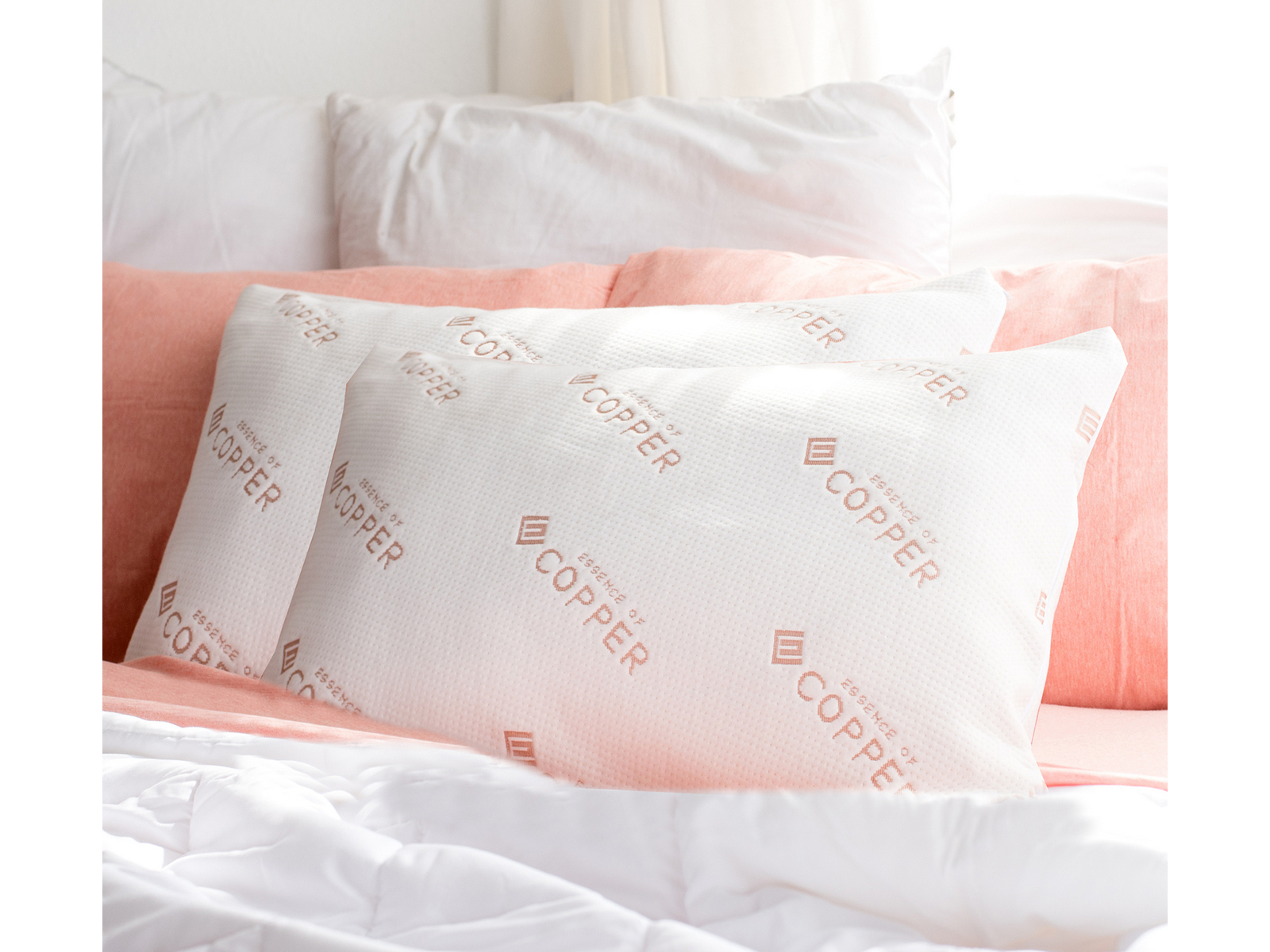 Simmons Standard/Queen Essence of Copper Pillows - 2 Pack